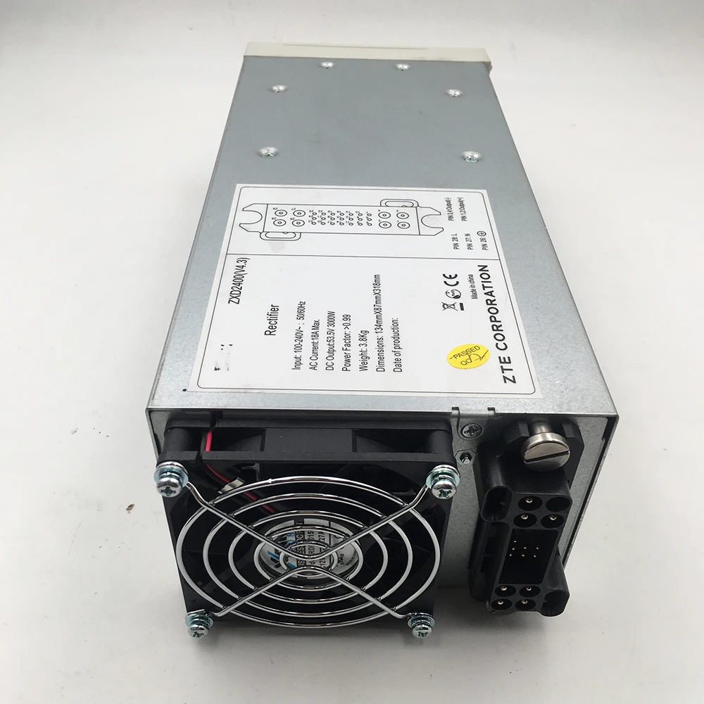 Suitable for ZTE Monitoring Unit Module ZXD2400 V4.3 100-240V 18A 53.5V 40/60Hz 3000W, Perfect Test Before Delivery Hot