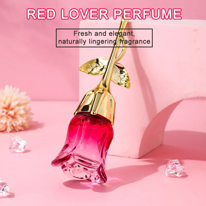 Rose Perfume Floral Scent Body Spray Long-lasting Fragrance Romantic Sweet Confident Charming Temperament Fresh and Natural Gift