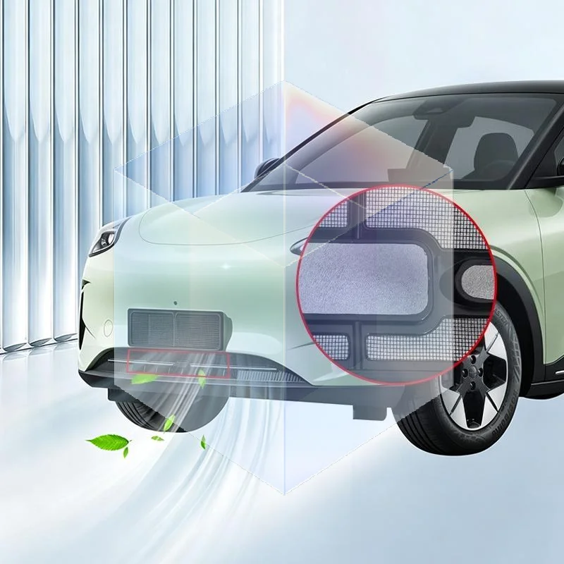 Car Front Grille Insect Proof Mesh Guard Year Round Use Anti Debris Free Air Ventilation Protects Radiator for All Driving Scen