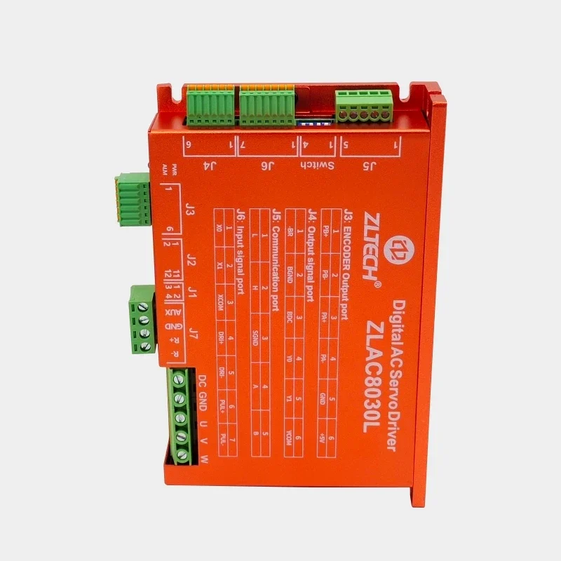 2025 ZLTECH CE RoHS 3 Phase CANbus RS485 Pulse 24V-48V DC 30A-60A 1000W Brushless Servo Motor Controller Driver for AGV