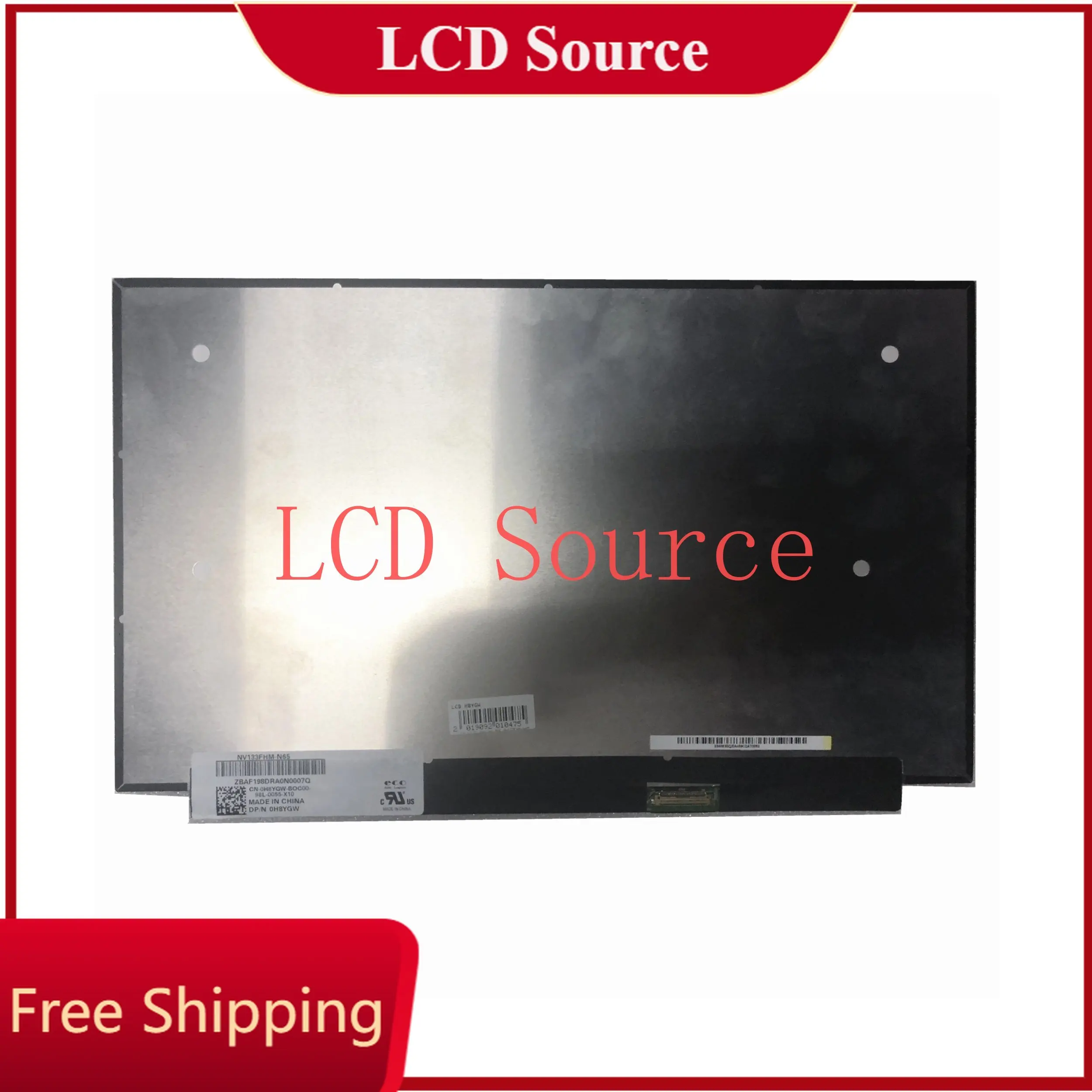 

NV133FHM-N65 1920*1080 13.3'' Laptop LCD Screen Panel 97% sRGB EDP 30 Pins 72% NTSC