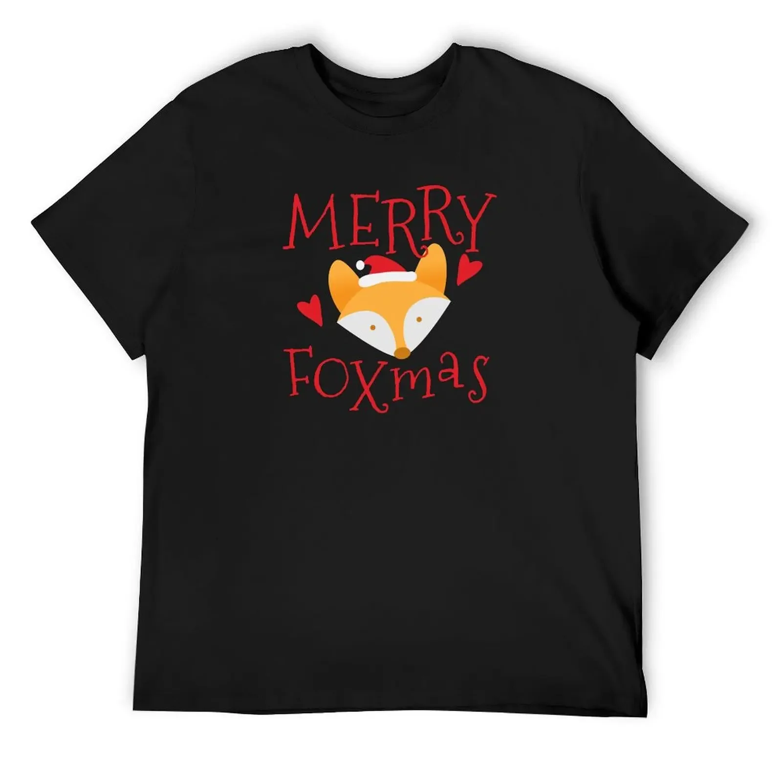 

Merry FOXmas! (Fox Christmas!) T-Shirt sweat vintage anime shirt cheap stuff anime shirts men