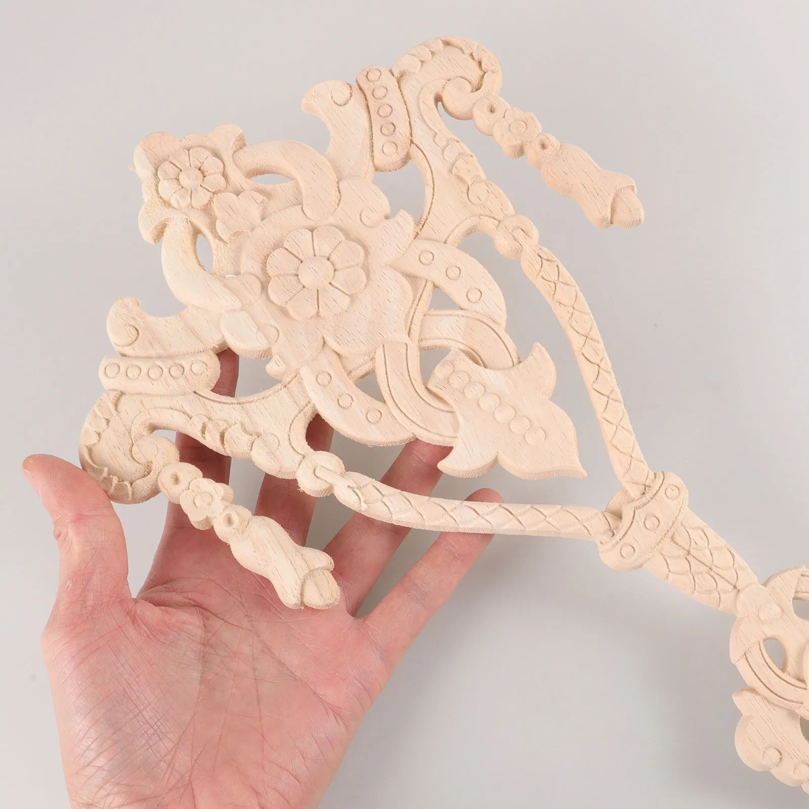 

Wooden Applique Decorative Onlays For Furniture Carved Wood Onlays Baroque Decor Party Decoration Crafted Design