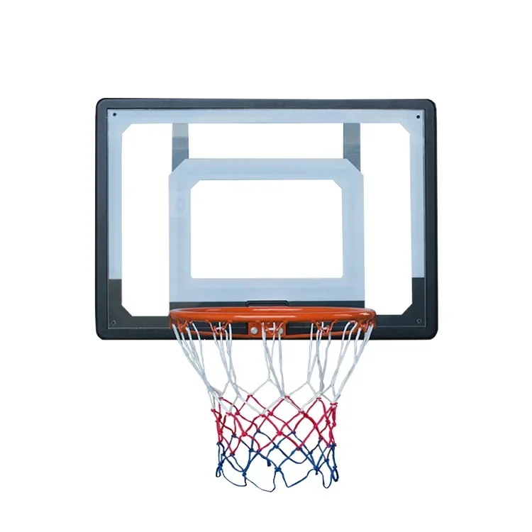 

33''x23'' Outdoor Wall Mount Basketball Hoop Stand with Backboard Quality Court Equipment for Sale