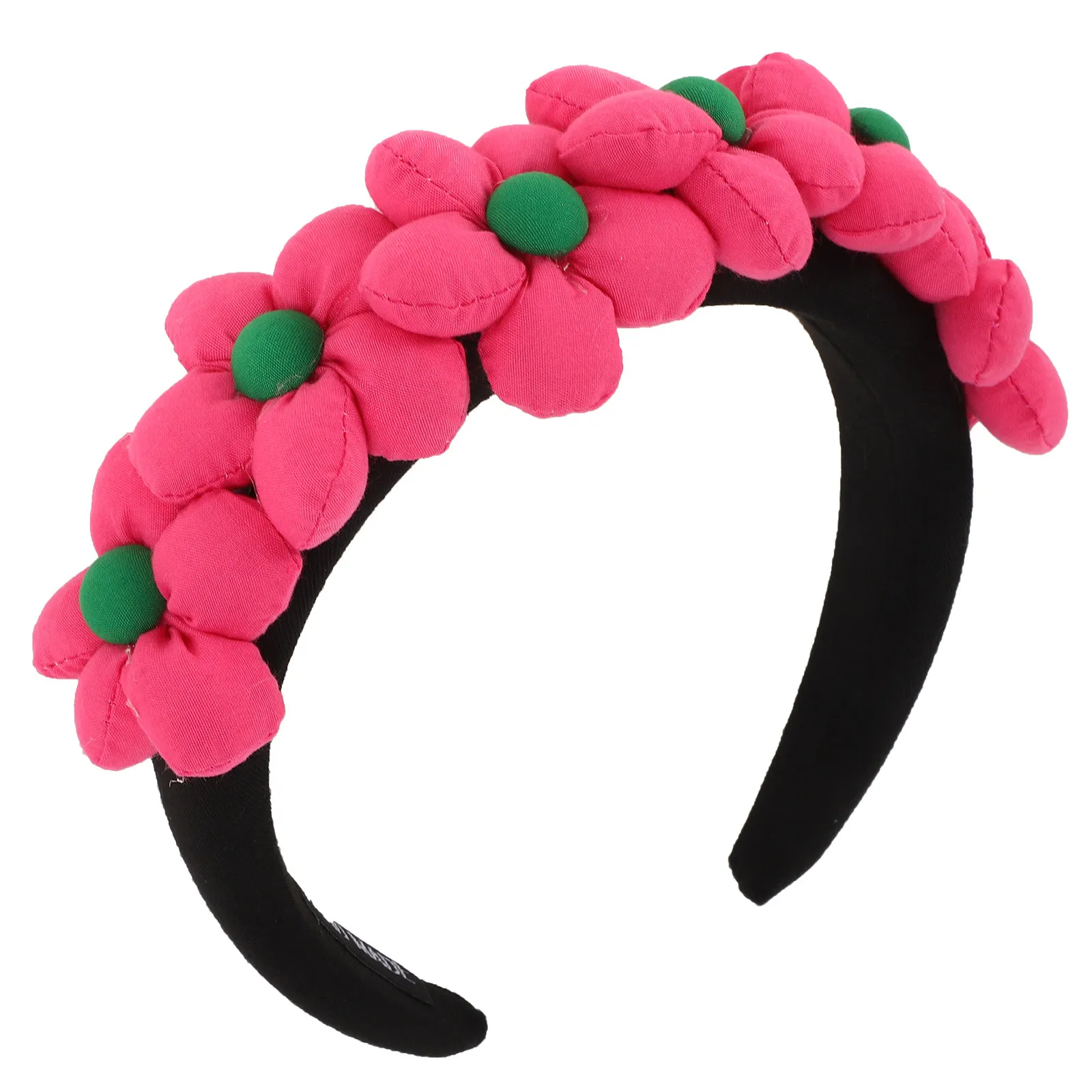 

Flower Headband Teens Large Floral Hairband Valentine's Day Hair Accessory Comfortable Outdoor Headbands for Hair Styling