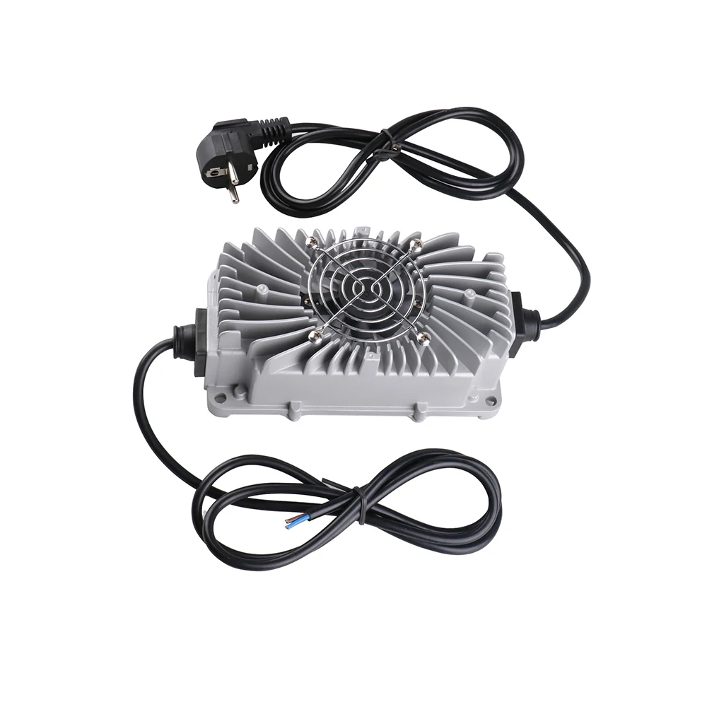 WAOUKS 67.2V 3A Li-ion Battery Waterproof Charger Usd For 16S 60V Li-ion Battery Pack Security Stable Good Waterproof Effect