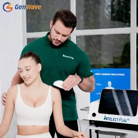 Ondas De Choque Shockwave Therapy Device  Professional ESWT and Ultrasound Mechanical Vibration Chronic Pain