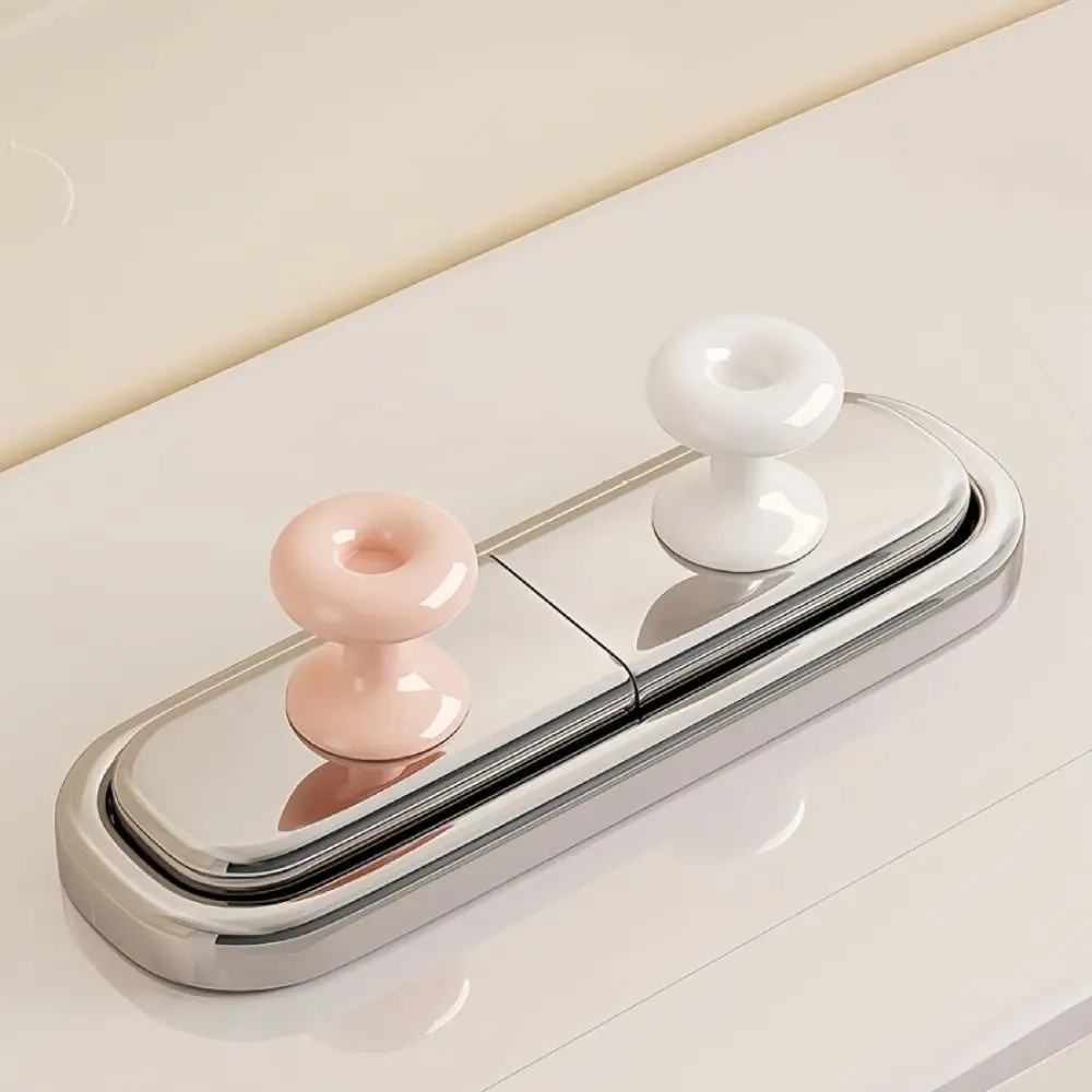 Creative Donut Toilet Press Button Adhesive Multifunctional Toilet Tank Press Button Nail Protector Toilet Presser