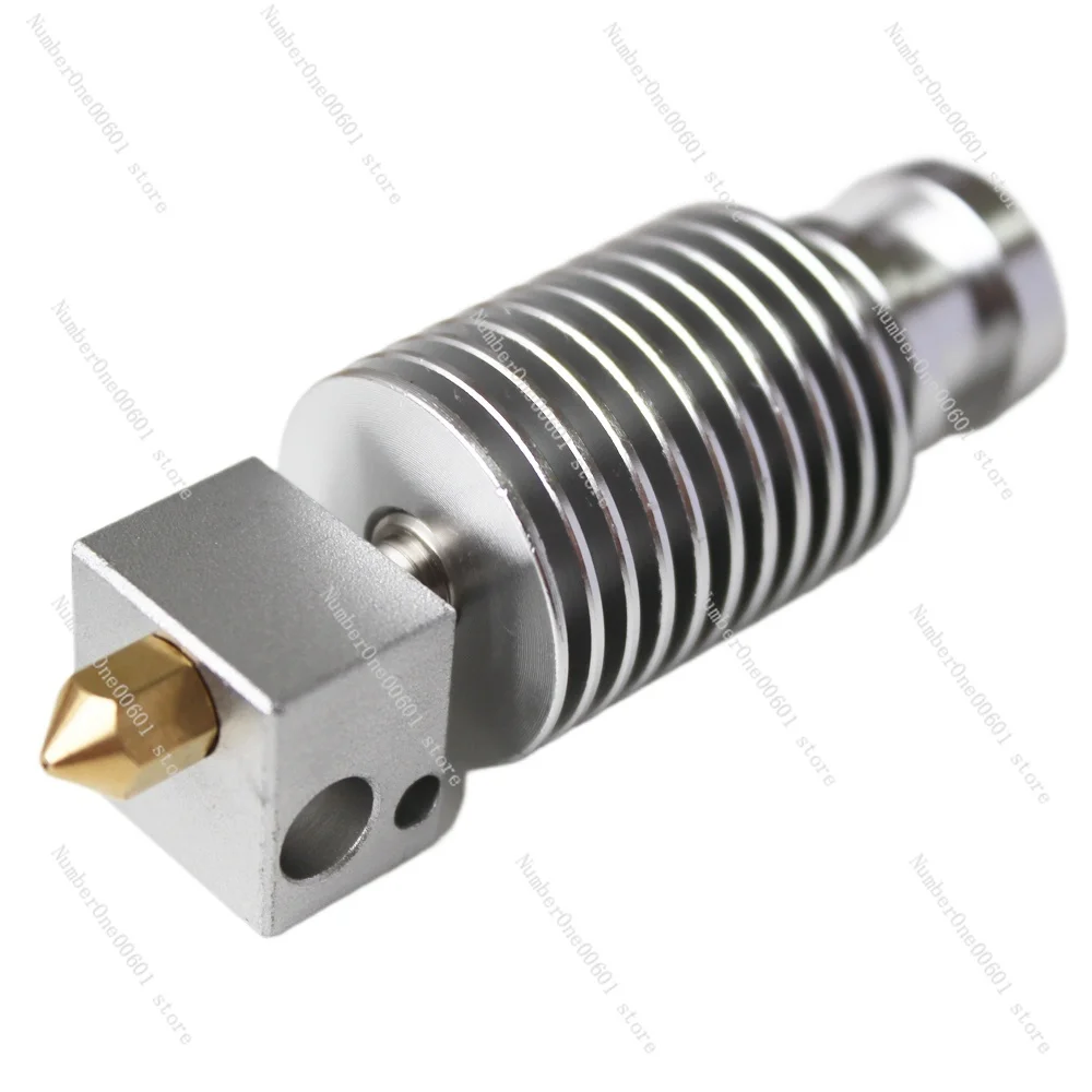 

Hotend Nozzle Set Print Head Extruder Brass Screw Metal Throat Heat Block Cooling Tube Accessories for FLSUN QQ-S PRO V6