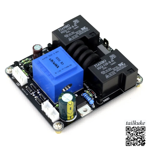 

Power Delay Buffering Soft Start Protection Board Class A Power Amplifier