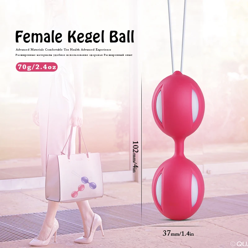 Smart Silicone Ball Vibrator Kegel Ball Vagina Tighten Exercise Machine Sex Toy G-Spot Vibration for Women Masturbator Massage