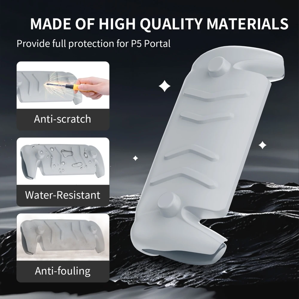New For PS Portal Protective Case With Stand All-in-One Protective Case Removable Face Cover Drop Protection