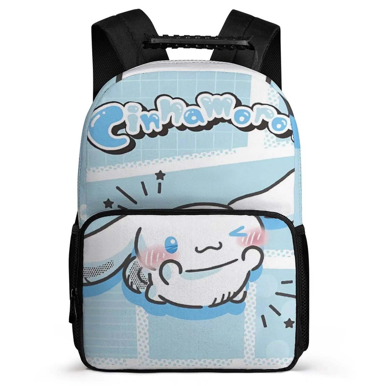 

Рюкзак Sanrio Cinnamoroll для девочек-подростков, ранец для учеников и мальчиков, женский, 16 дюймов