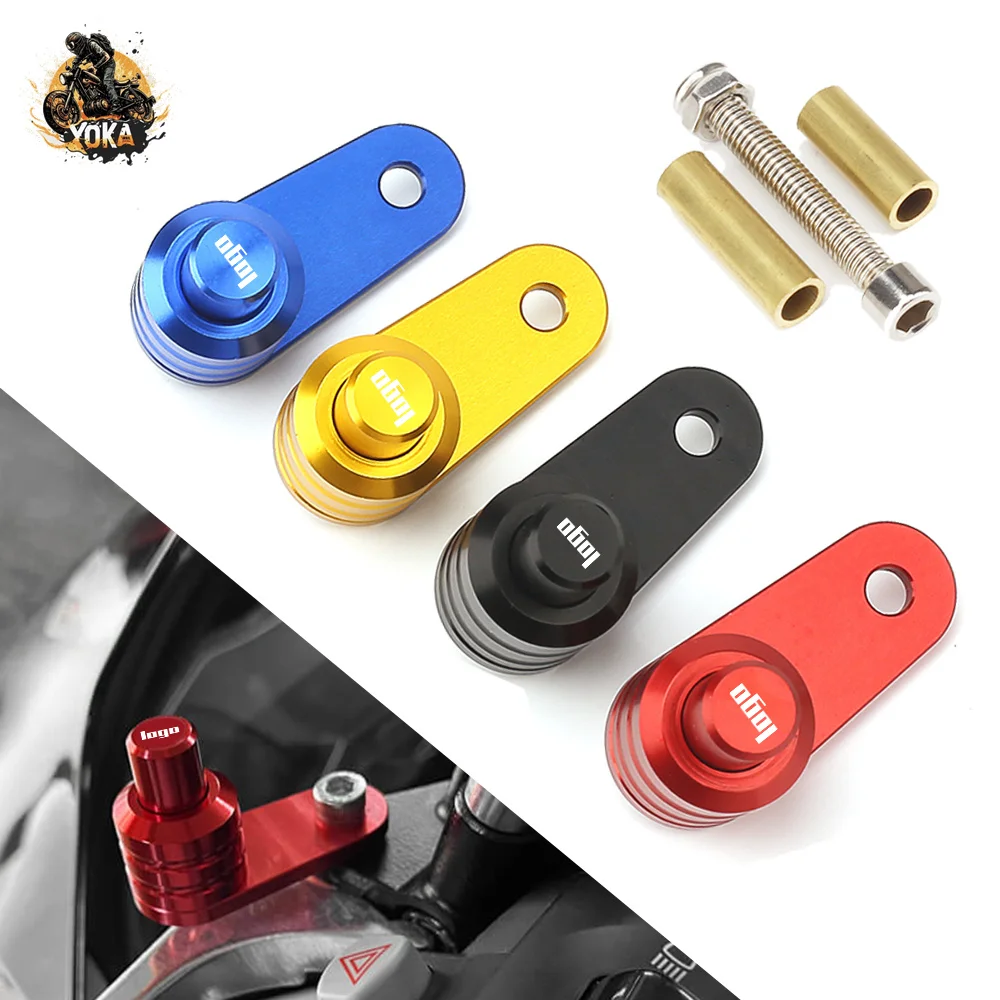 Logo For Suzuki Burgman 125 150 200 250 400 650 An125 An400 AN650 Parking Brake Lever Switch Button Auxiliary Lock Accessories