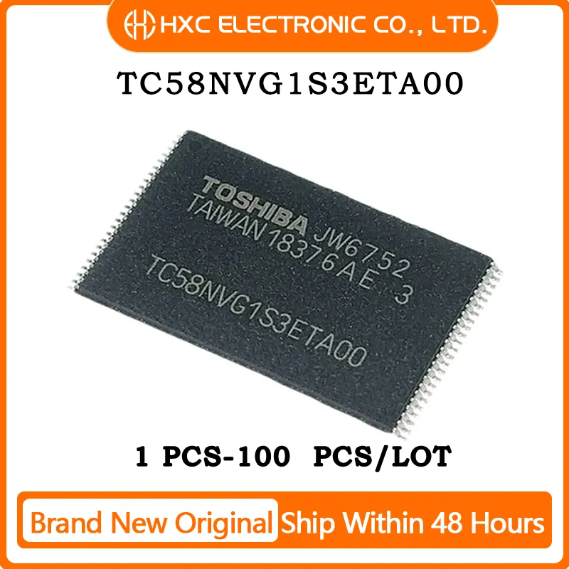 

1PCS/10PCS/50PCS/100PCS TC58NVG1S3ETA00 Brand New Original IC Chip