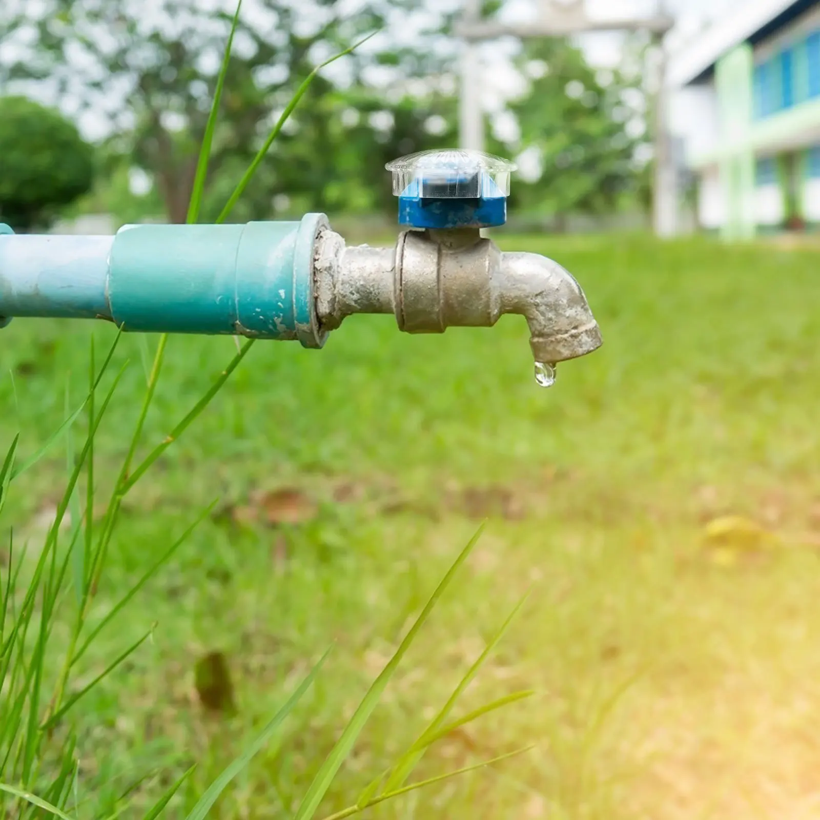 12pcs Water Tap Cover Faucet Handle Button Set For Hot Cold Indicator Sink Knob Caps Replacement Anti-Slip Temperature Markers