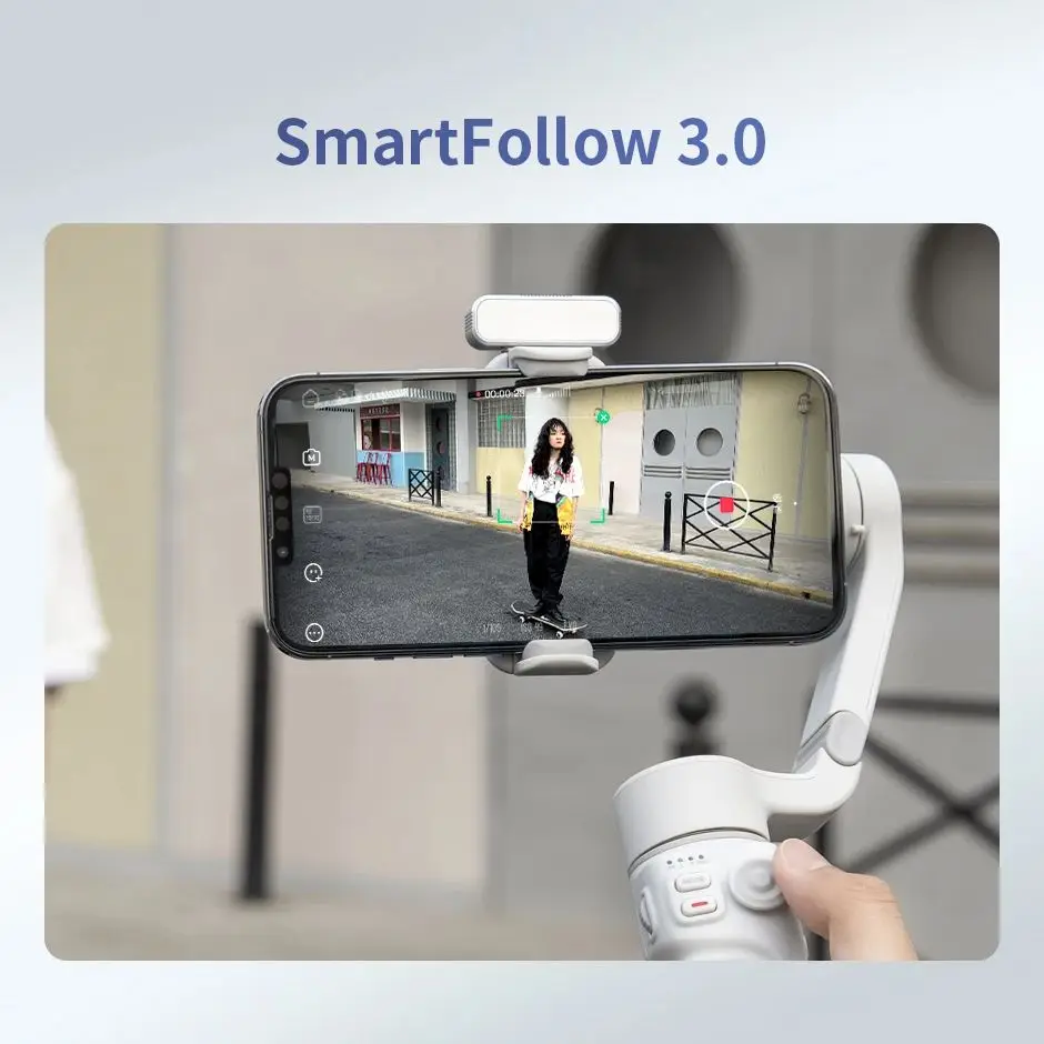 ZHIYUN Official Smooth Q4 Handheld Stabilizer Smartphone Gimbal 3-Axis  Phone Gimbals for iPhone 15 pro max/HUAWEI/Samsung