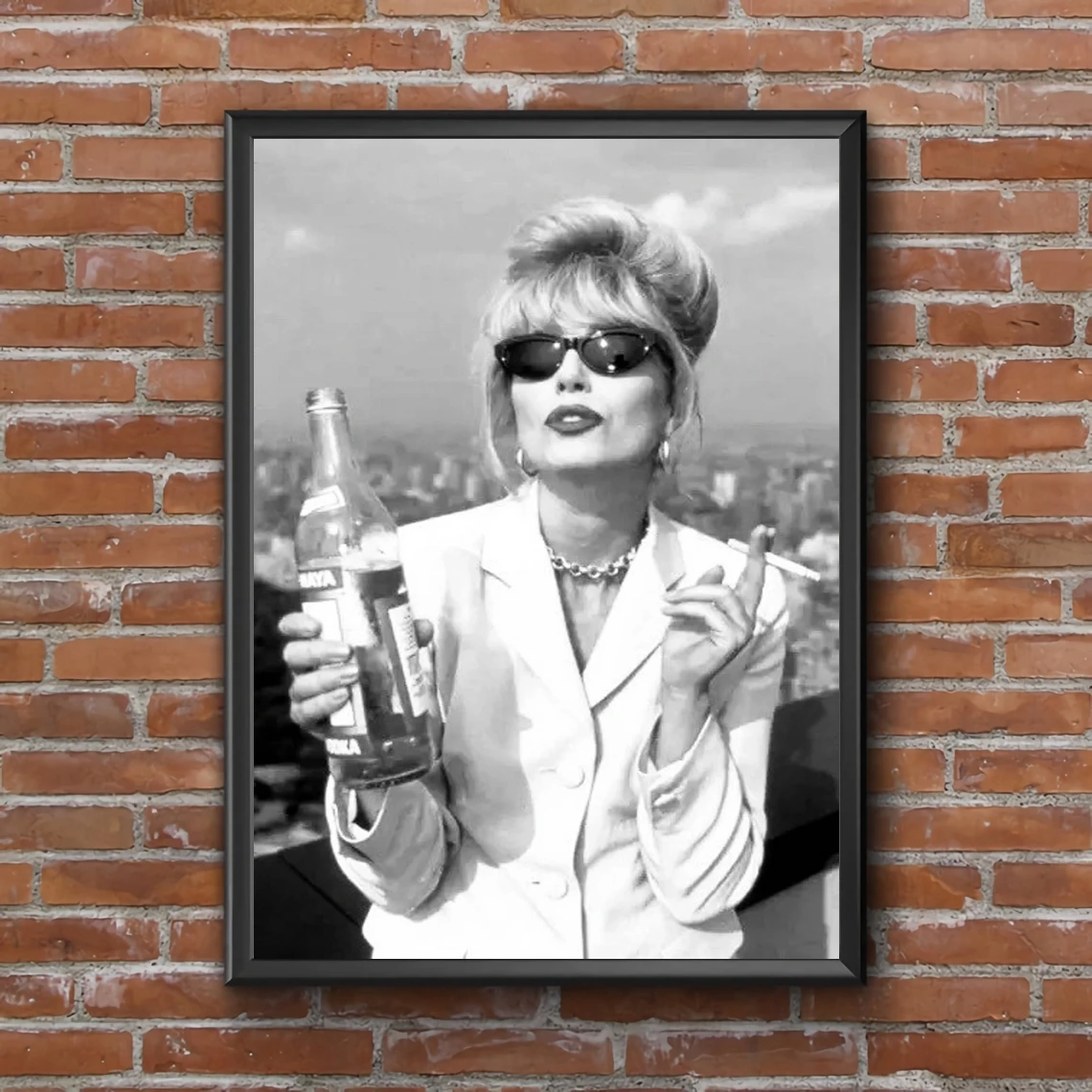 

Absolutely Fabulous Patsy Print Poster Canvas Print Star Actor Home Decor Wall Art (Unframed)