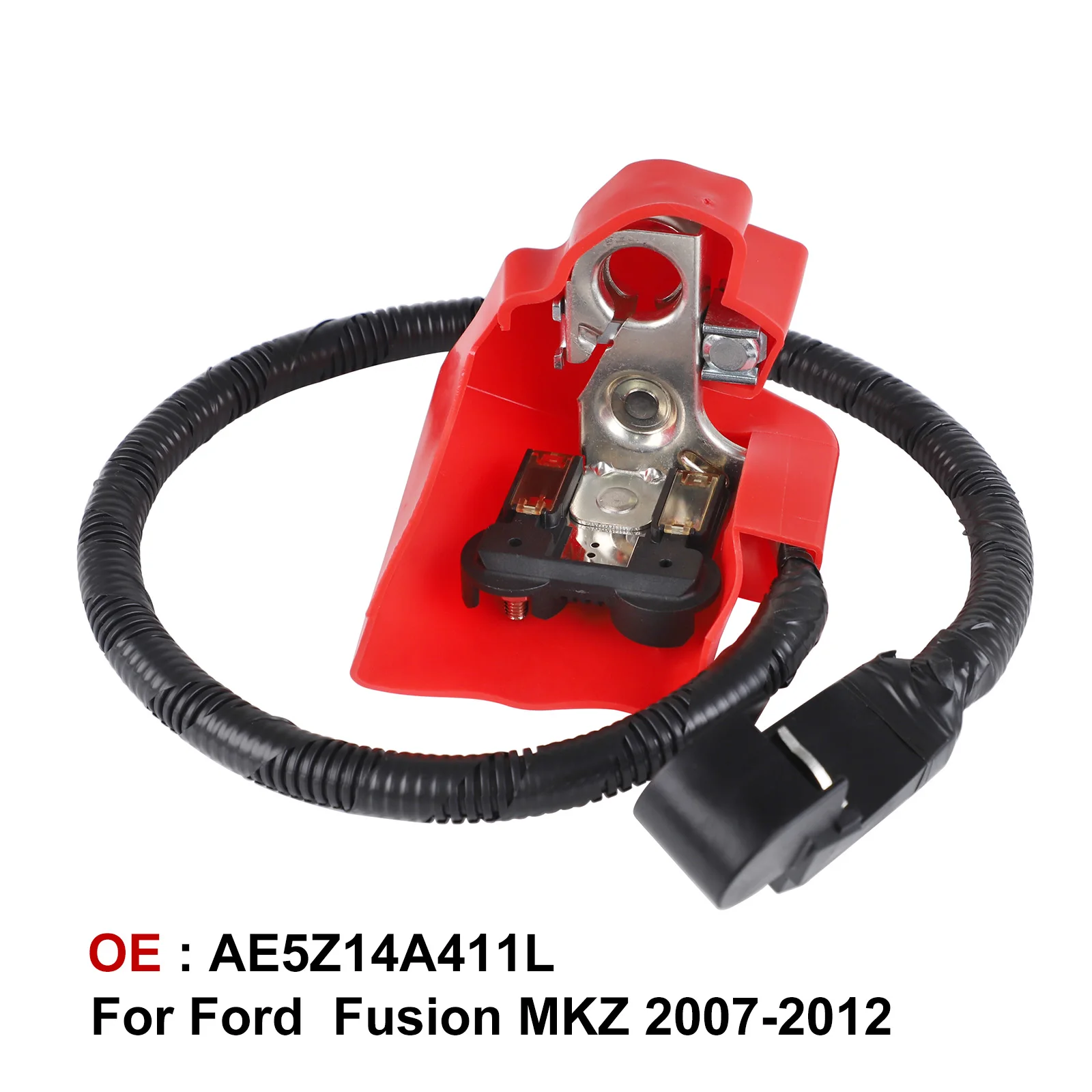 

OEM AE5Z - 14A411 - L Car Positive Battery Cable Fuse Block Terminal For 2007 - 2012 Ford Fusion, MKZ & Ford Overlay Harness New