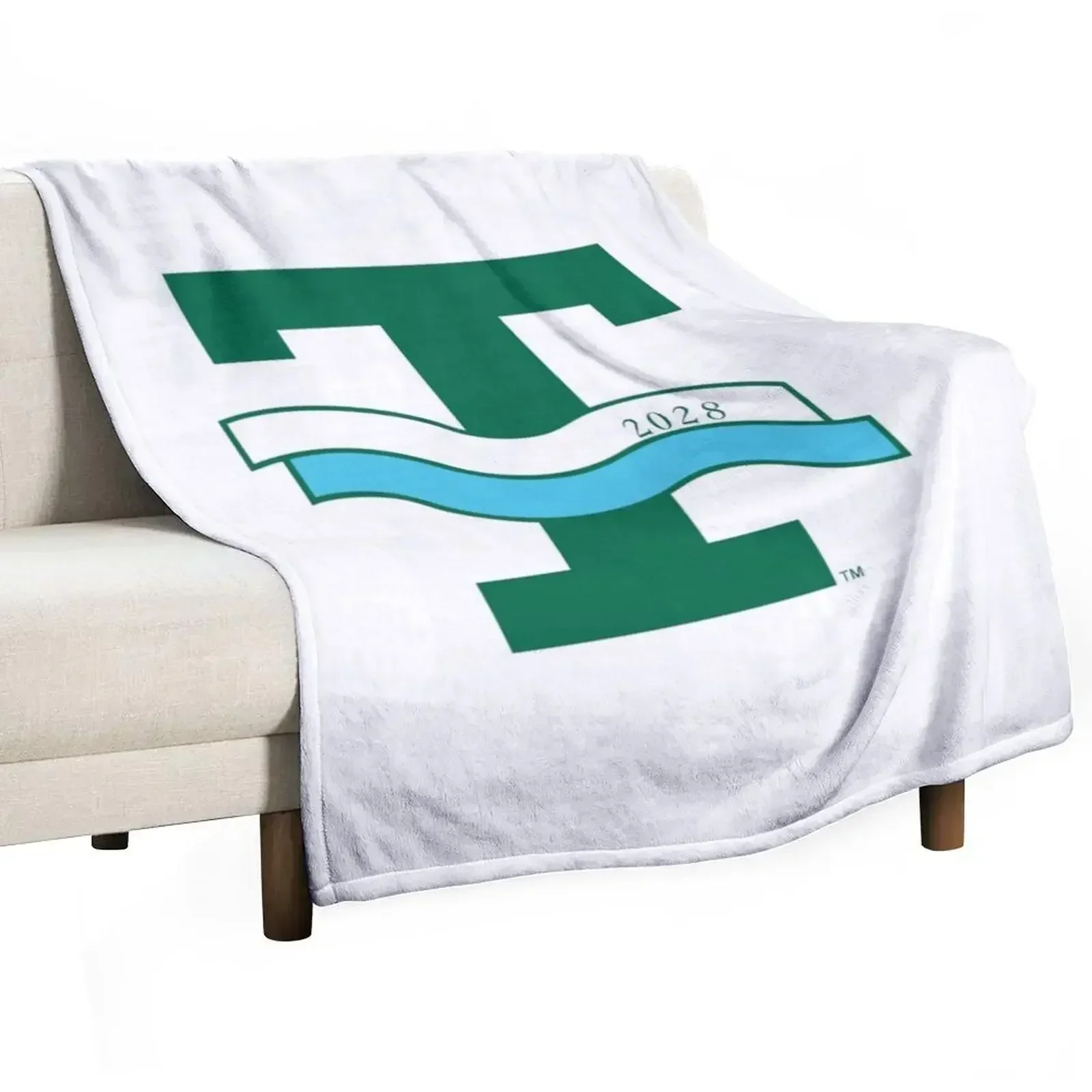 

Tulane 2 Throw Blanket Soft Warm Blanket Gift for Men Women Adults