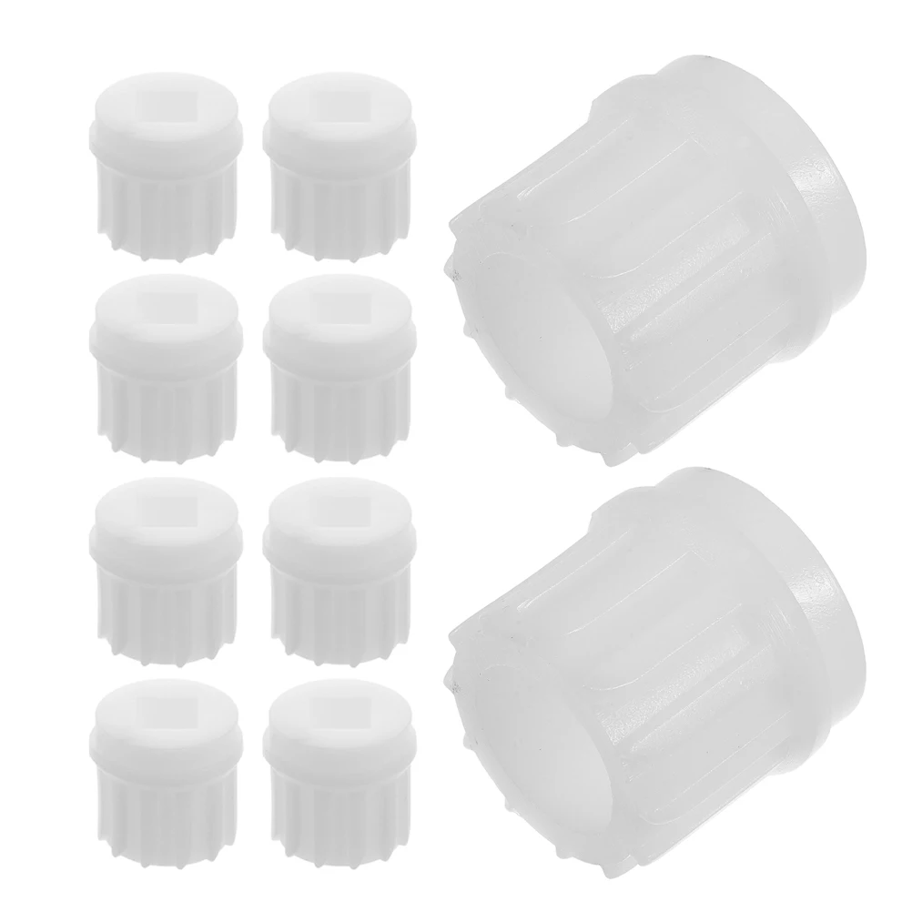 

10pcs Meat Grinder Accessories 12 Tooth Mincer Gear Sleeve Bushing Parts Sausage Stuffer PP Material Kitchen Tool