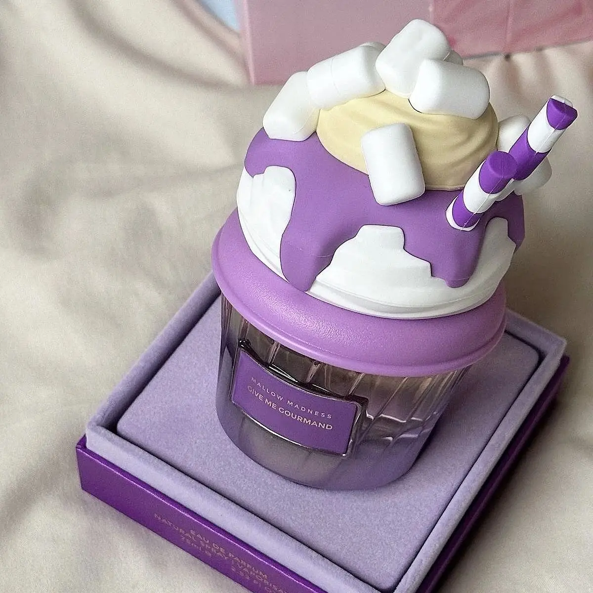 

Парфюмерная вода Mallow Madness Give Me Gourmand Collection, сладкий гурманский аромат, с нотами маршмеллоу и ванили, в форме спрея, 75 мл