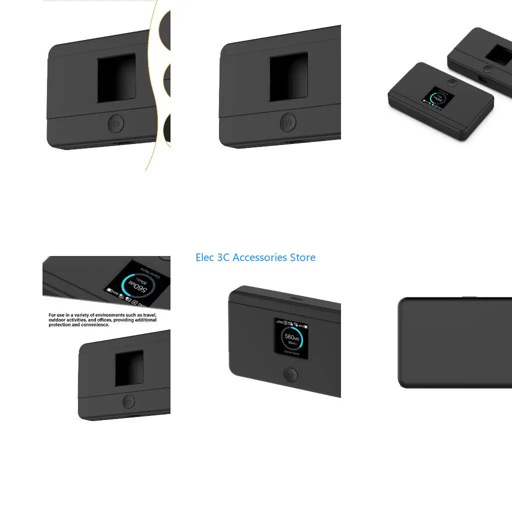 Y51A Silicones Sleeve for 4G Router M7350 Waterproof WiFI Routers Case Silicone Cover Shockproof