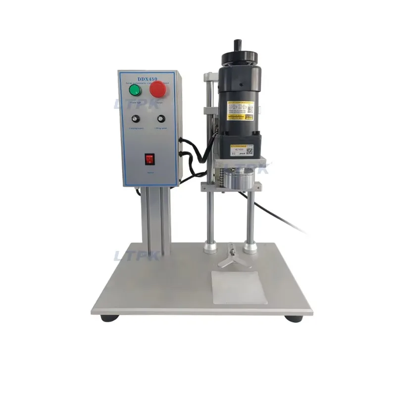 

Hot saleLT-DDX450 Semi Automatic Electric Bottle Screw Capping Machine for Pet Bottle