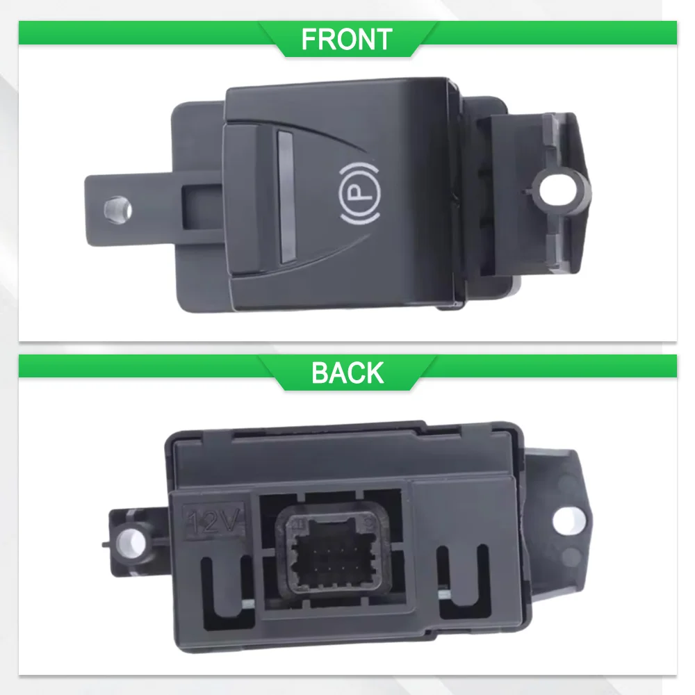 8 Pins Electronic Auto Hand Brake Button Parking Switch 36321-0001R 363210001R Fit For Renault Latitude 2007–2015 view 6