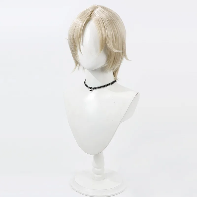 Identity V Nieuwe Survivor Grave Keeper Andrew Kreiss cosplay pruik beige hoofdhuid Halloween cadeau