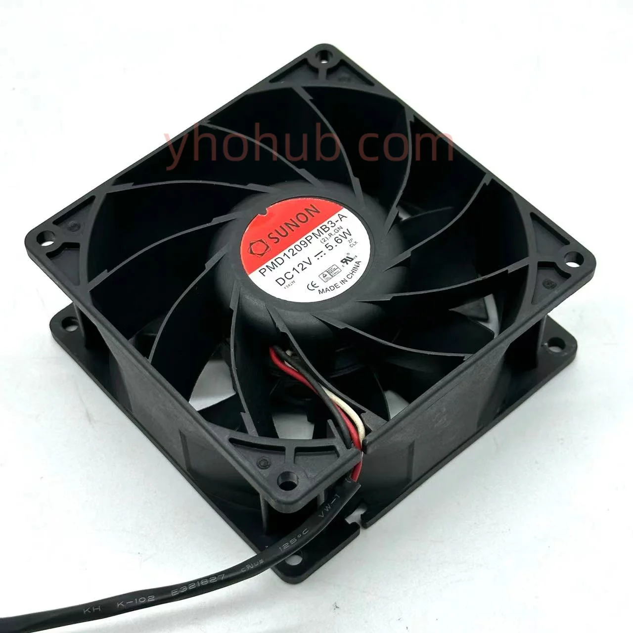 

SUNON PMD1209PMB3-A (2).R.GN DC 12V 5.6W 92X92X38mm Server Cooling Fan