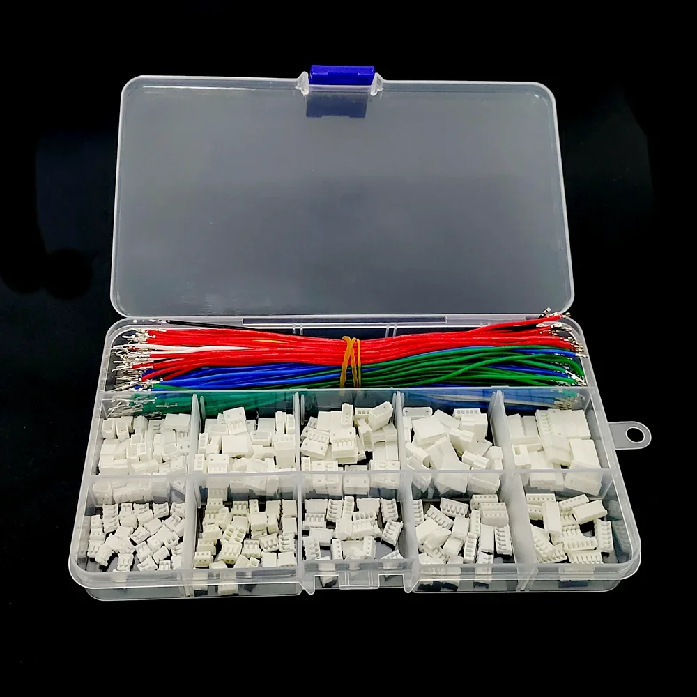 JST ZH 1.5mm Pitch Extension Cable Male Female Connector 2/3/4/5/6 Pin Housing Adapter with 28AWG Pre-Crimped Silicone Wire 15cm