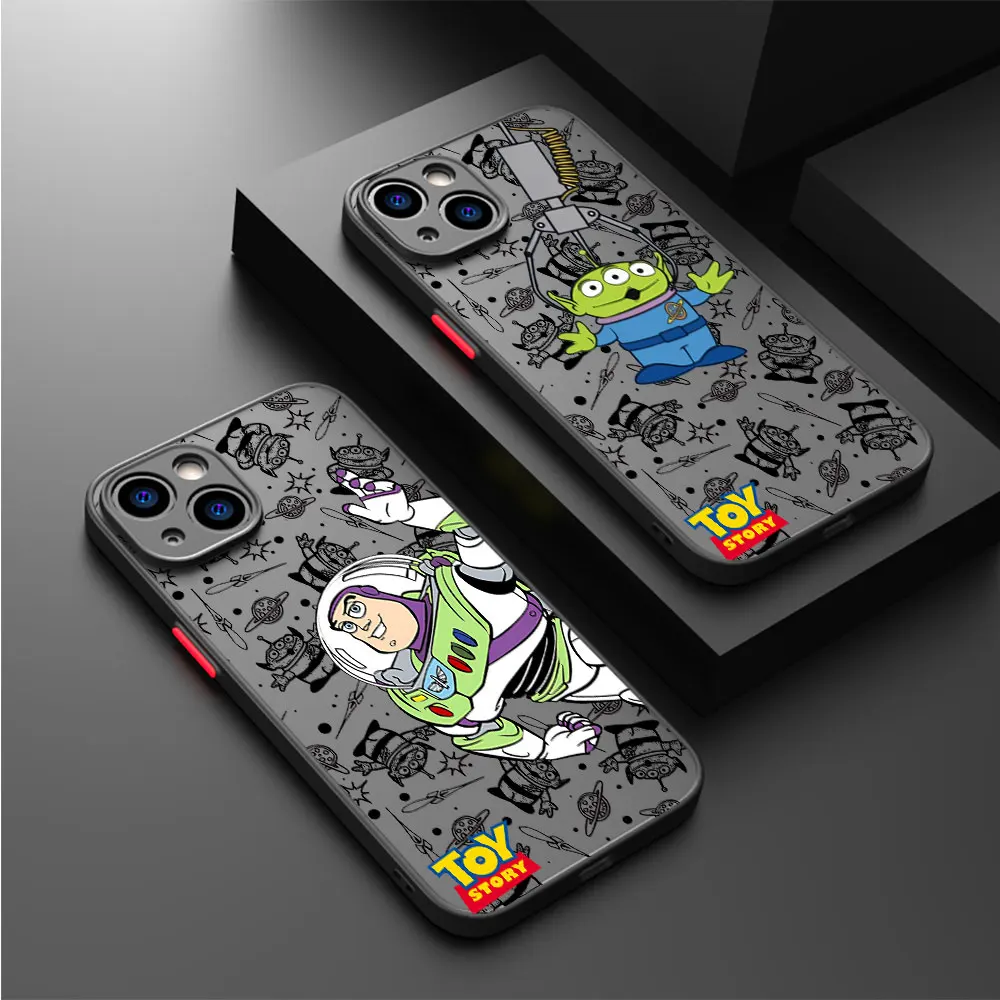 Disney Toy Story Phone Case for Redmi Note 12 13 Pro 11S 12S 11T 8 7 9 11 Pro 8T 9S 10S 10 Pro 12 Pro Cover Shockproof Coque