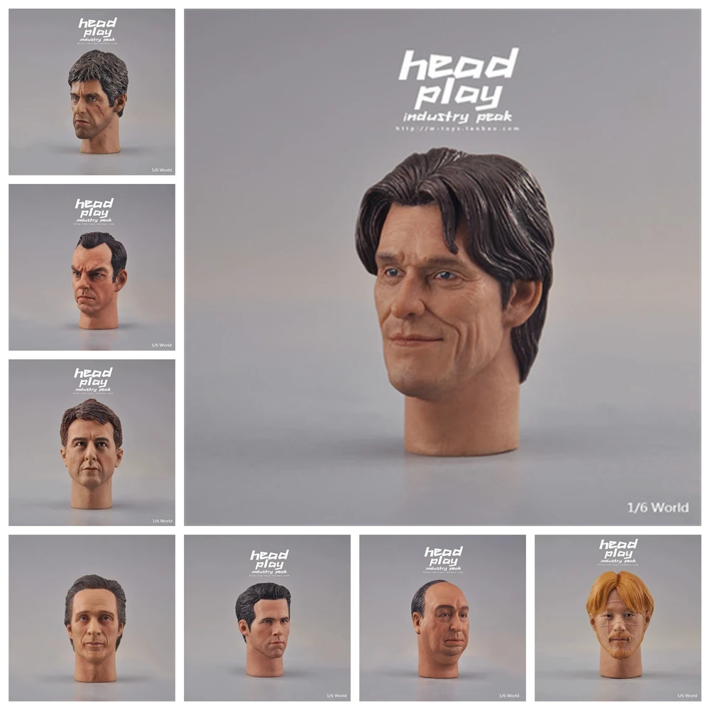 

Al Pacino Justin Timberlake Head Sculpt Ryan Reynolds Dwayne Johnson Willem Dafoe Model 1/6 Scale For12 Inch Action Figure