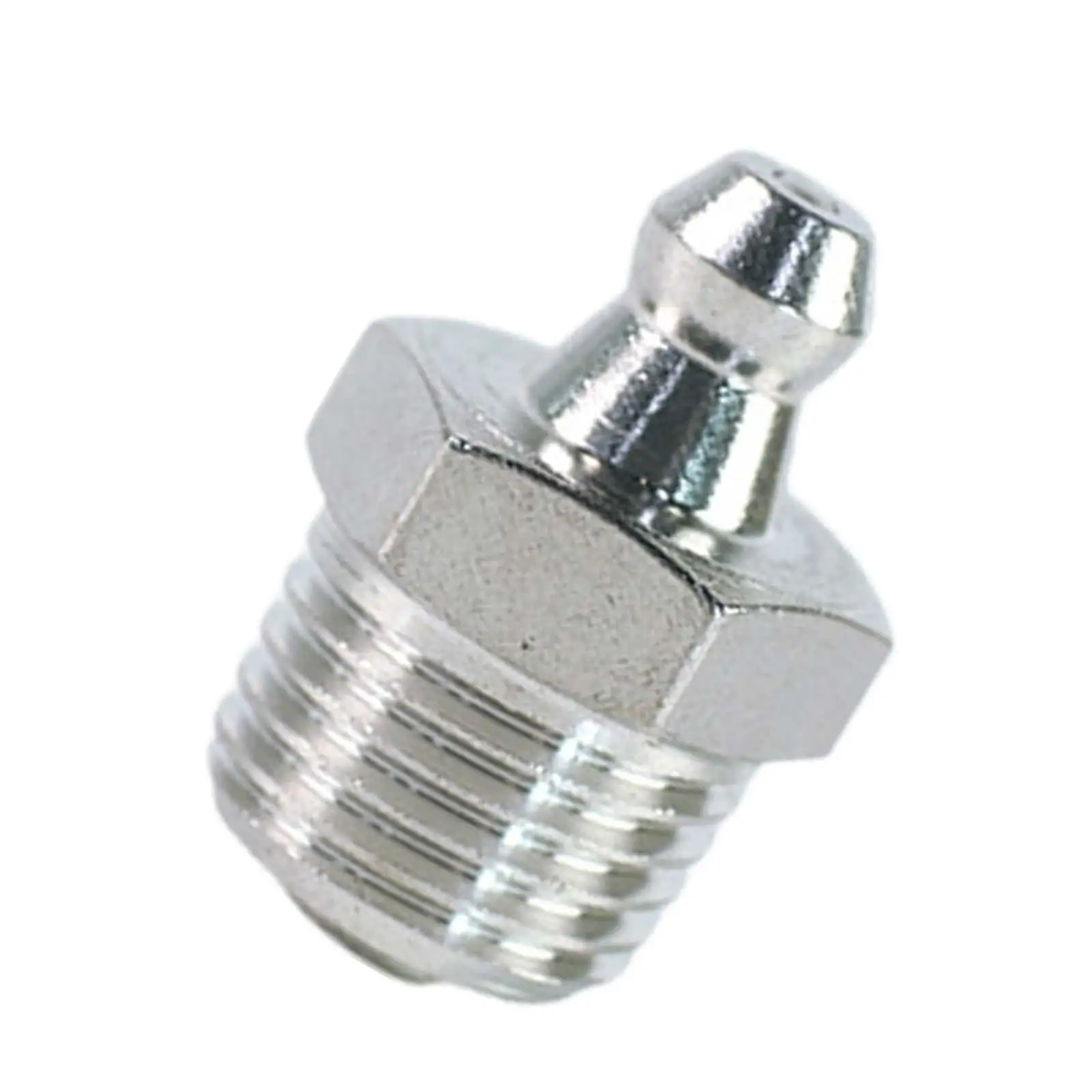 Long Grease Nipple Fitting Stainless Steel Thread 0.41inch for 0.55inch Diameter Hole Heavy Duty Stable Performance Premium