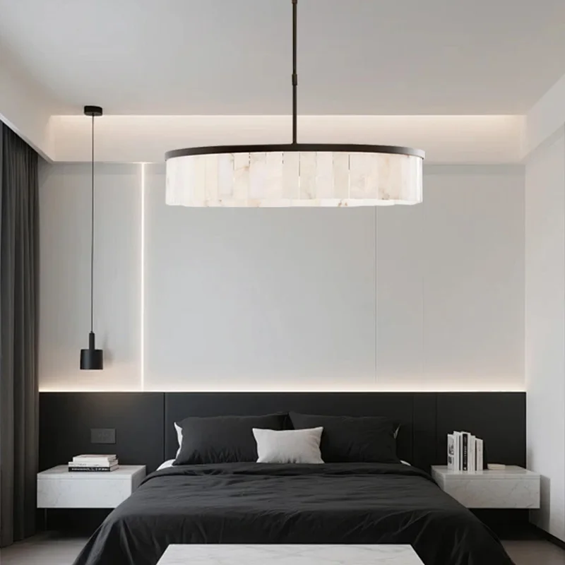Lustre de plafond moderne en acier inoxydable de luxe avec lustre lucite adapté au salon, à la chambre à coucher, éclairage intérieur de la maison