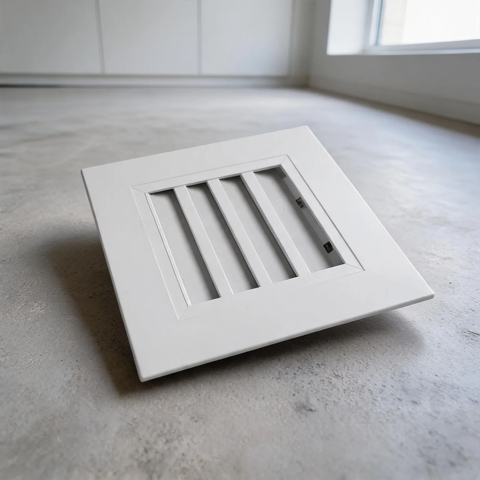 Efficient Air Circulation Grille Airflow Vent Louvered Air Outlet Efficient Airflow System Easy DIY Installation