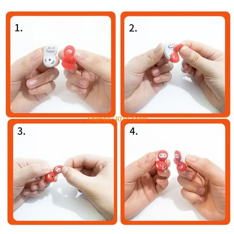 K1AA Silica Earbuds Untuk Kasus untuk Buds-Live Anti-Lost Eartip Ear Co