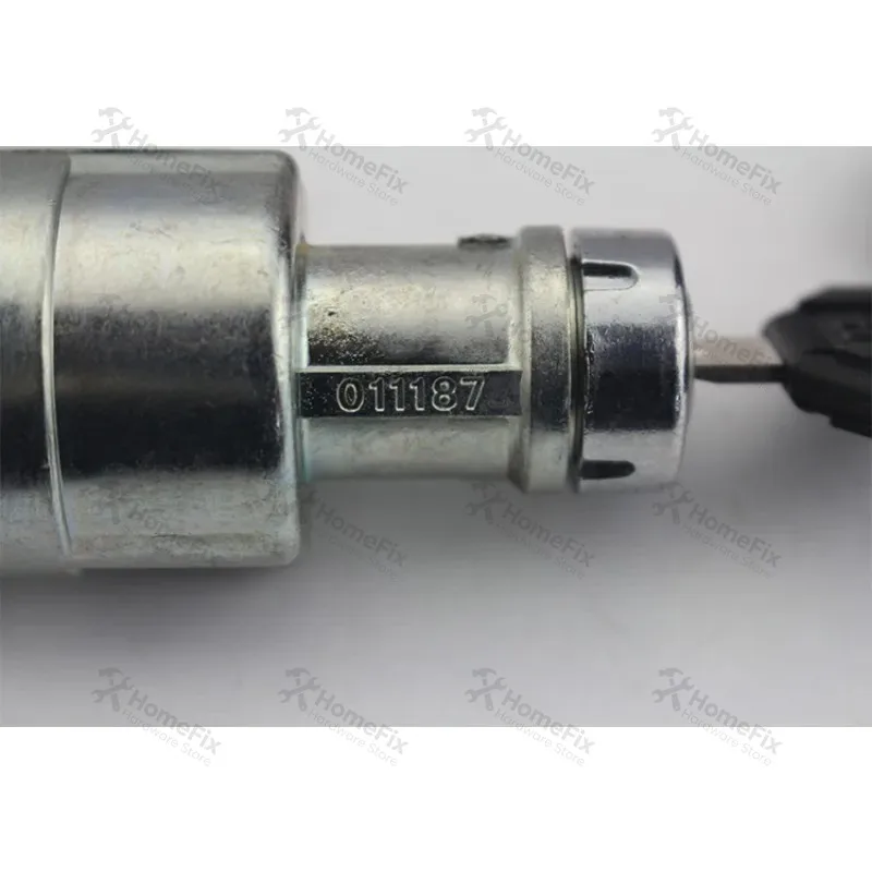 1PC JK411 4 Wire Forklift Ignition Start Switch Key Ignition Lock with Headlight Function