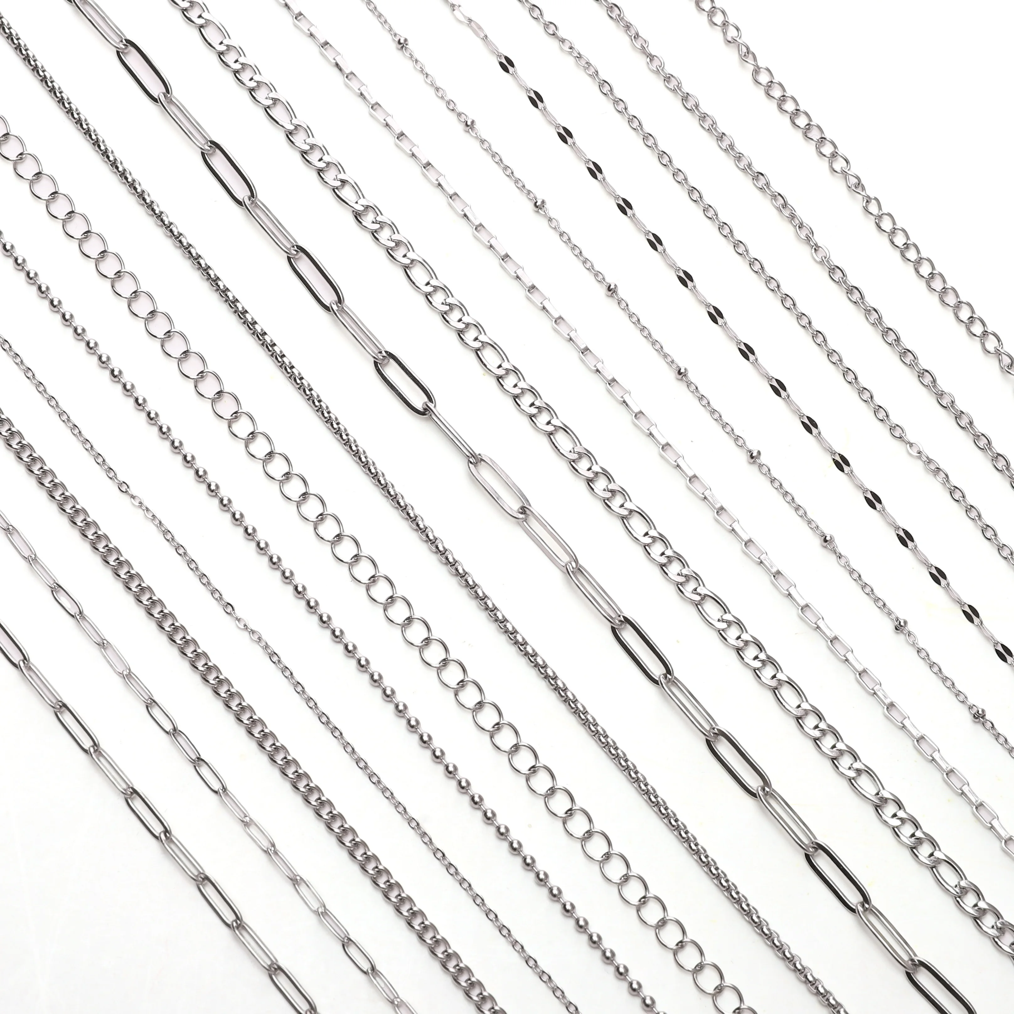 1m Stainless Steel Chain for Jewelry Making