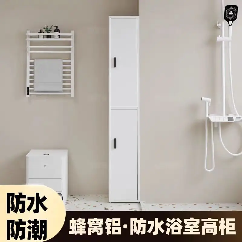 Honeycomb aluminum bathroom side  corner vertical  toilet side high  crevice storage