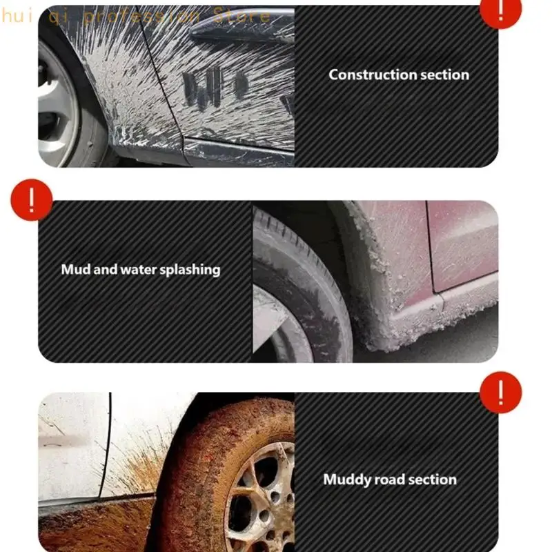 Auto-Rad-Reifen-Schutzbleche mit Metall-Montageplatten für Gravel Road Control H8WE – Detail 4