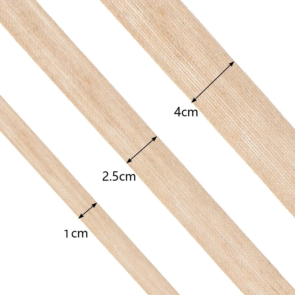 1-10 Meter 1cm-4cm Natural Vintage Jute Burlap Ribbon For Weddings Belt Strap Floristry Party Christmas Decoration DIY Gift Pack