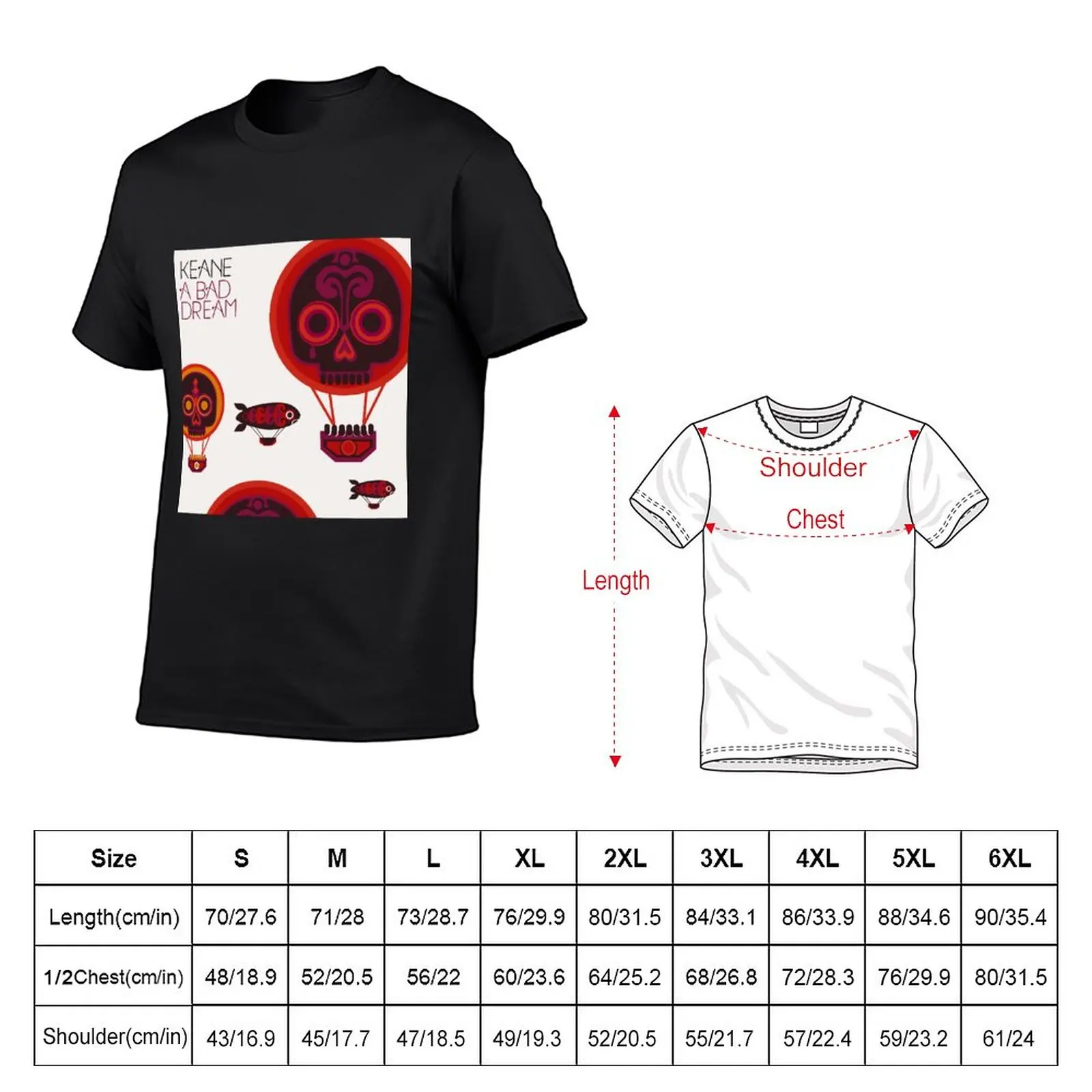 New A bad dream T-Shirt Tee shirt cute clothes korean fashion Short sleeve mens champion t shirts