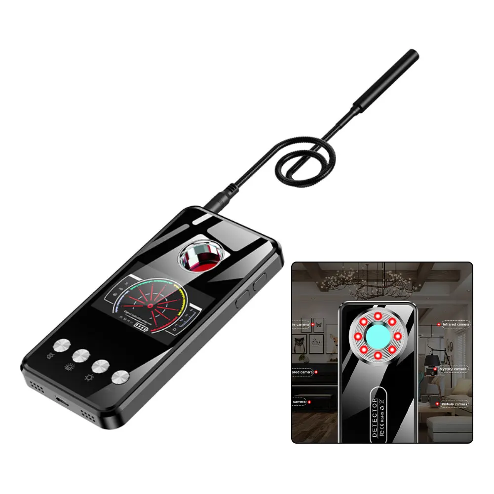 

Wireless Detector with 10m Detection Range and Extended 48 Hour Battery Life for Use in Travel For Home and Office