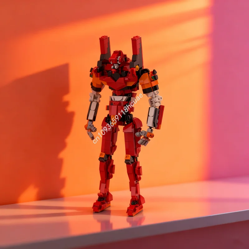 862 قطعة MOC إيفا وحدة قاعدة البيانات مجموعات نموذج اللبنات العمارة تجميع هدية الكريسماس فكرة لعبة الطوب عيد ميلاد الاطفال #1