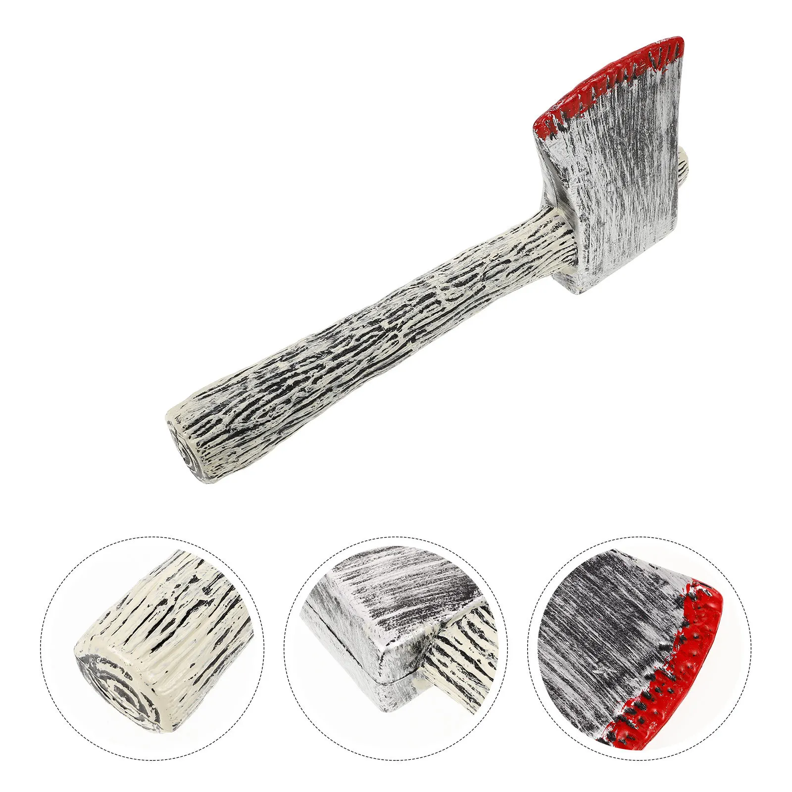 

Хэллоуин Поддельная Кровь Топор Опора Моделирование Косплей Представление Украшение Голова Топора Сильная Атмосфера Хэллоуин Украшения