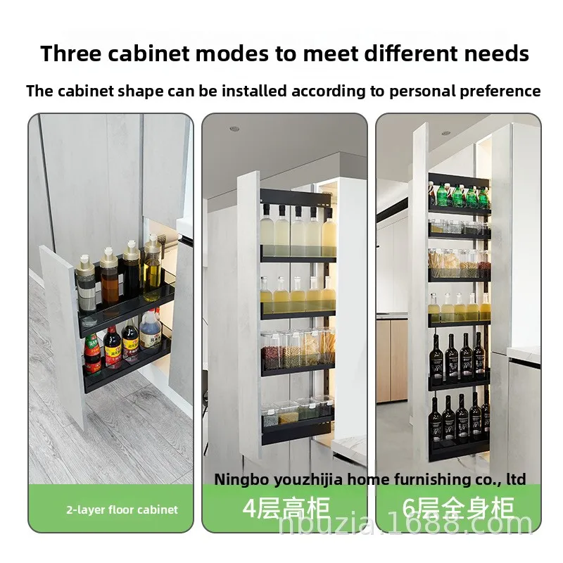 storage kitchen cabinets high depth, narrow basket crack side installation high depth side pull wine cabinet snack storage