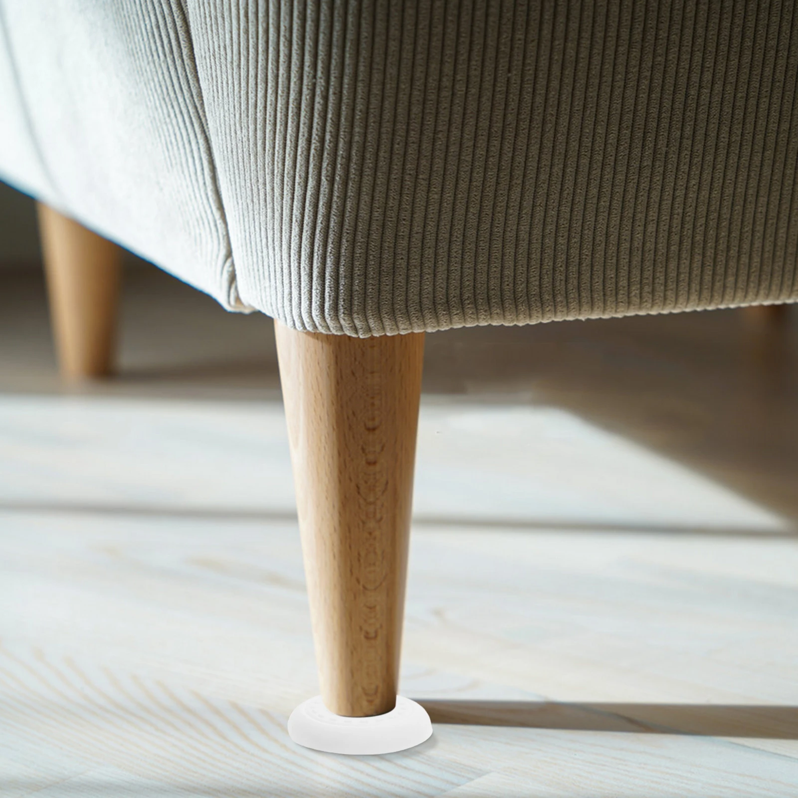 8Pcs 가구 피트 패드 내마모성 접착 의자 바닥 보호기 나무 바닥을위한 안티 스크래치 소음 감소