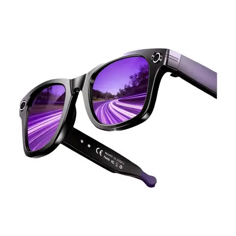 New 800W Camera AI Glasses Men Color-Changing Smart Translation Glasses Photo Video Recording Waterproof Call Smart Sunglasses